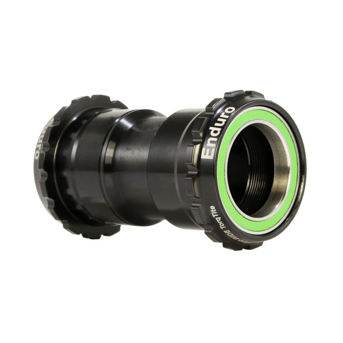 ENDURO BEARINGS TorqTite PF30 alatukivarsi DUB-akseli Ruostumattomasta teräksestä valmistetut laakerit Musta