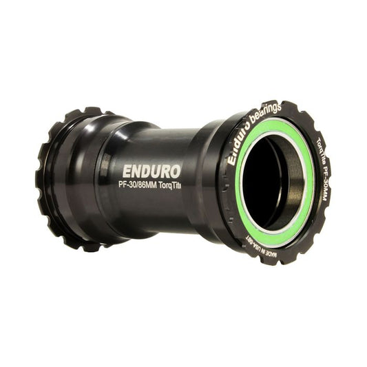 ENDURO BEARINGS TorqTite BB386 alatukivarsi DUB Axle Ruostumaton teräs Musta