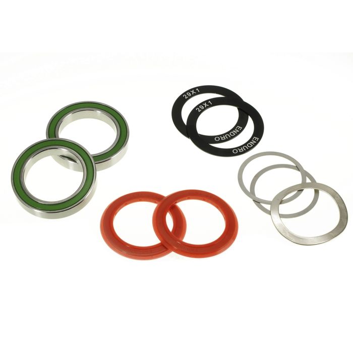 Laakeripakkaus ENDURO BEARINGS Laakerit Pohjakannatin Ruostumaton teräs Contact Oblique DUB (29 x 42 mm)