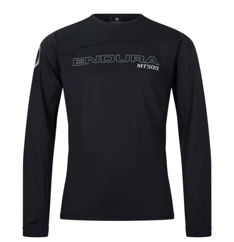 ENDURA MT500 BURNER Junior pitkähihainen pelipaita musta