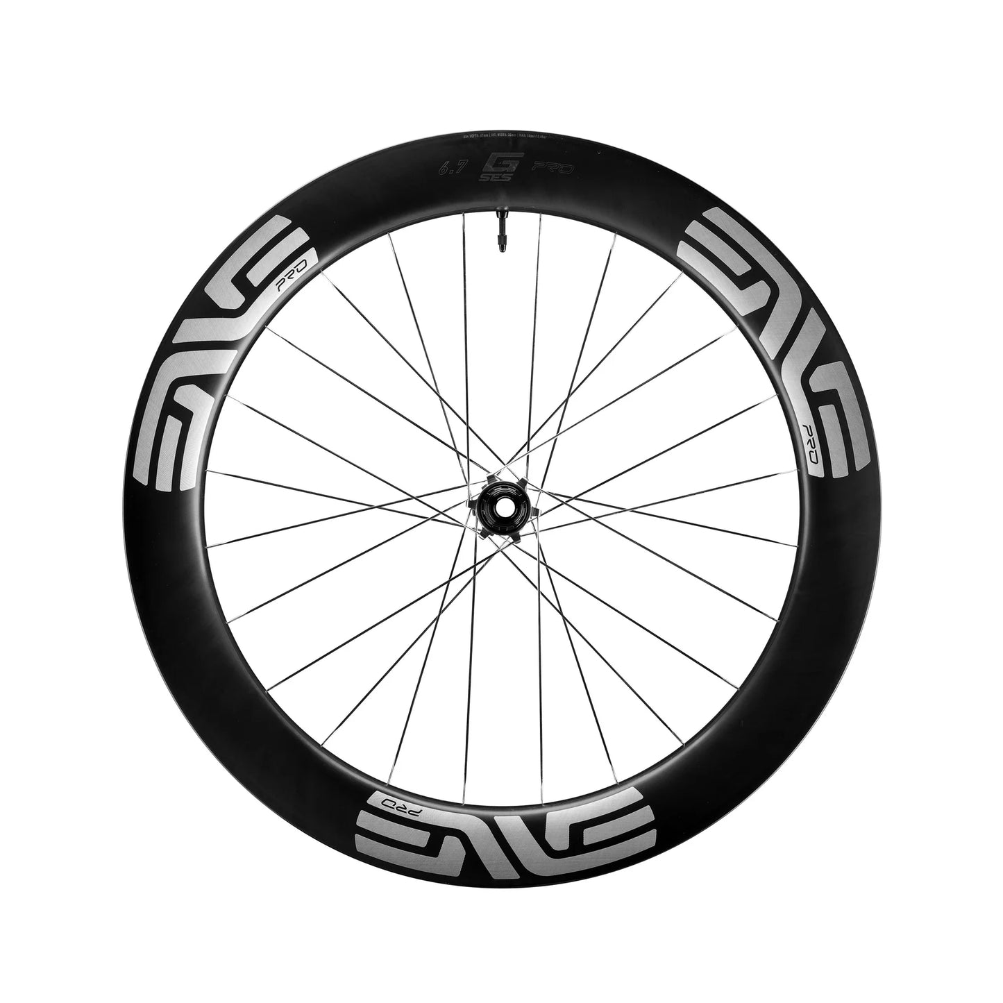 ENVE G SES 6.7 PRO Tubeless Ready takapyörä (Center Lock) Musta