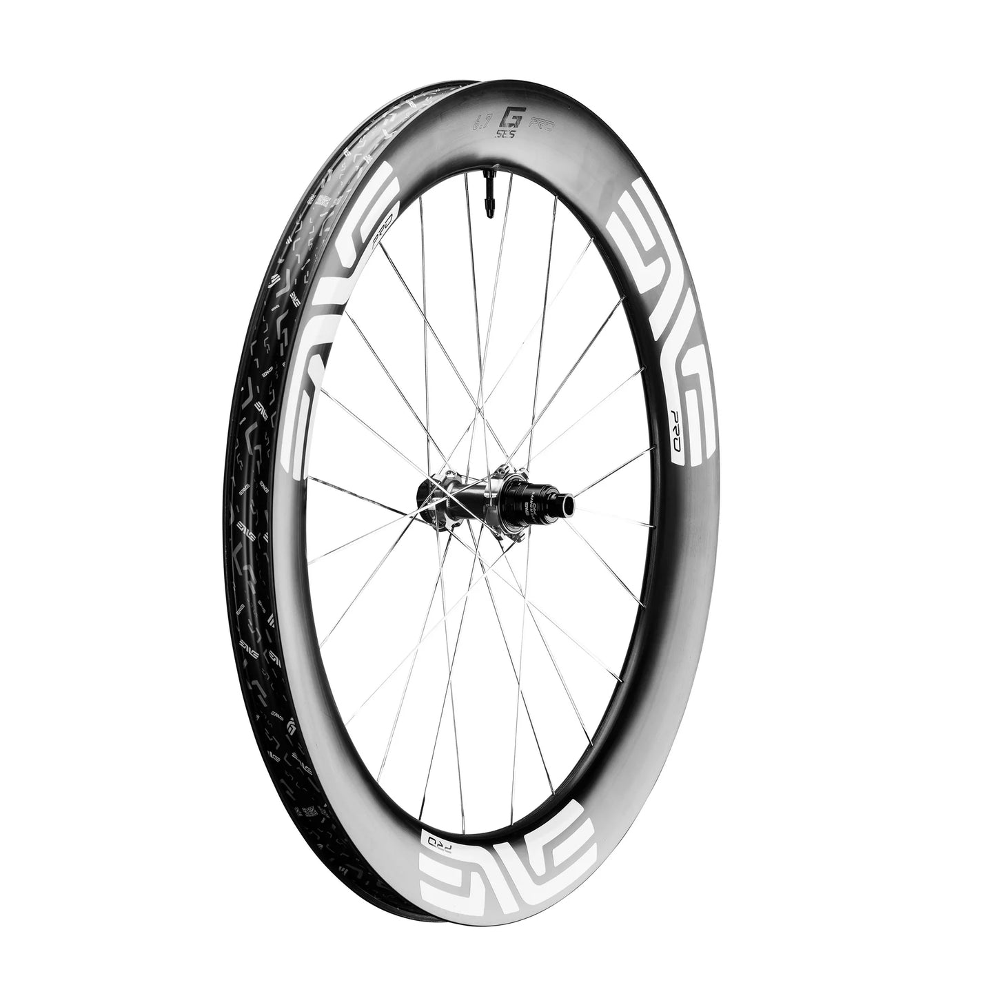 ENVE G SES 6.7 PRO Tubeless Ready takapyörä (keskuslukitus) Valkoinen