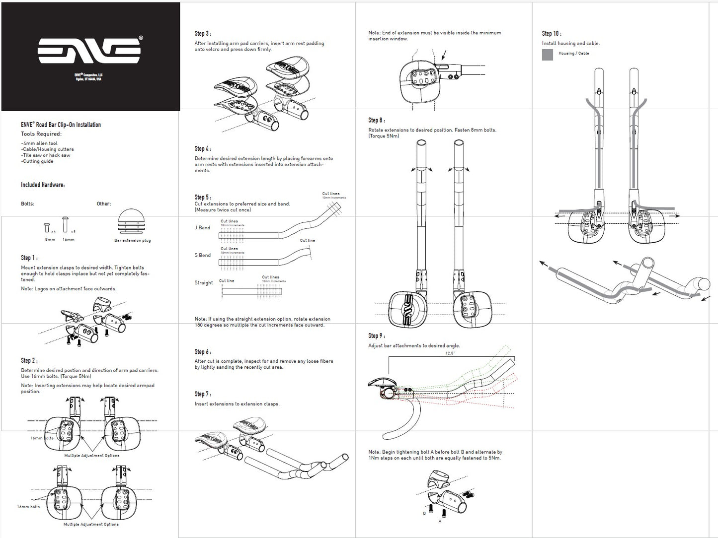 ENVE Clip On-jatkojohto