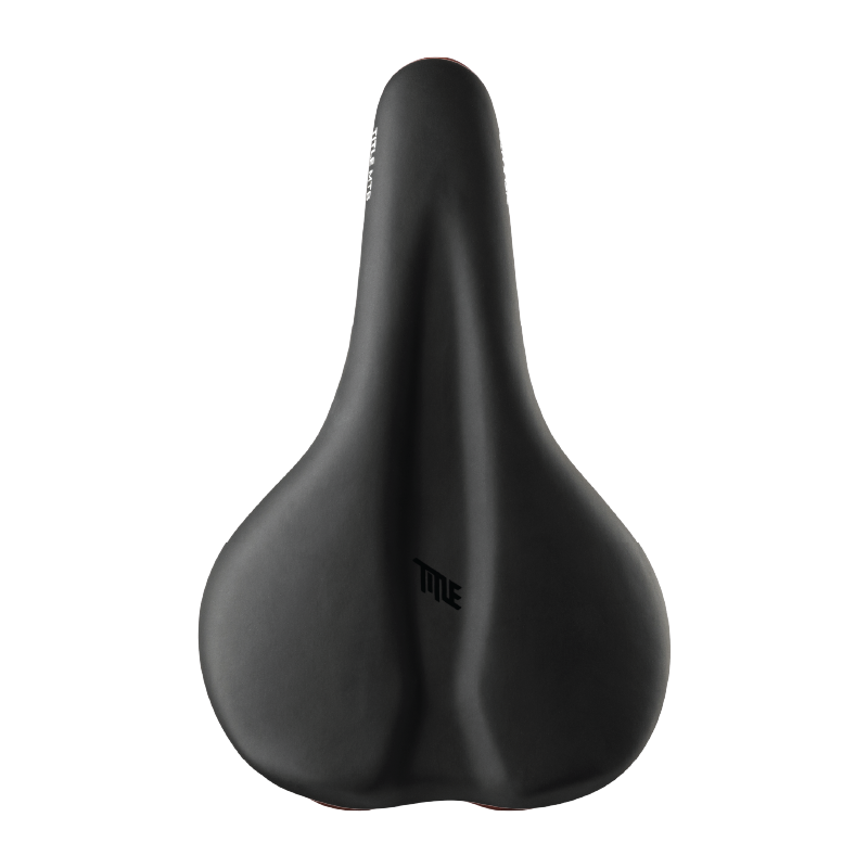 Title ES1 Enduro -satula musta, koko M 145 mm