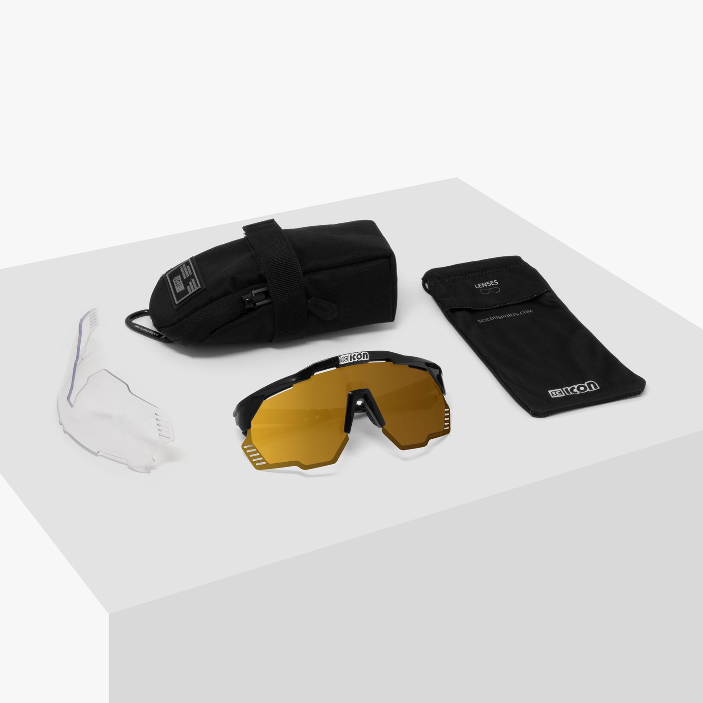 Aurinkolasit SCICON AEROSHADE KUNKEN Valkoinen Multimirror Bronze
