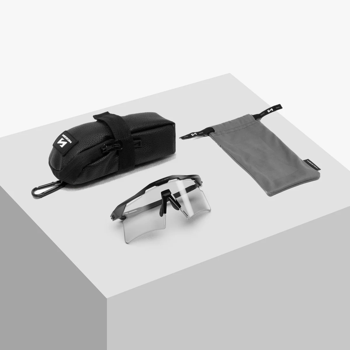 SCICON AEROSHADE 2.0 TITANIUM lasit Matt Black Grey Photochromic-lasi Matt Black Grey Photochromic-lasi