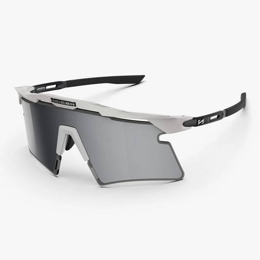 SCICON AEROSHADE 2.0 TITANIUM Valkoinen metalli Multimirror hopea + vaaleanpunaiset lasit