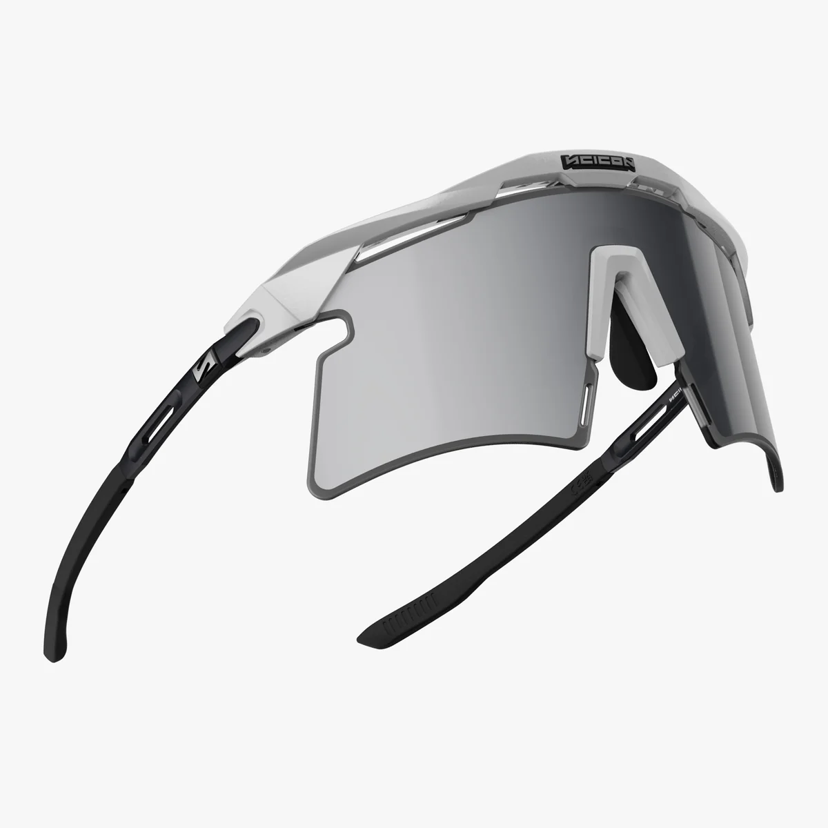 SCICON AEROSHADE 2.0 TITANIUM Valkoinen metalli Multimirror hopea + vaaleanpunaiset lasit