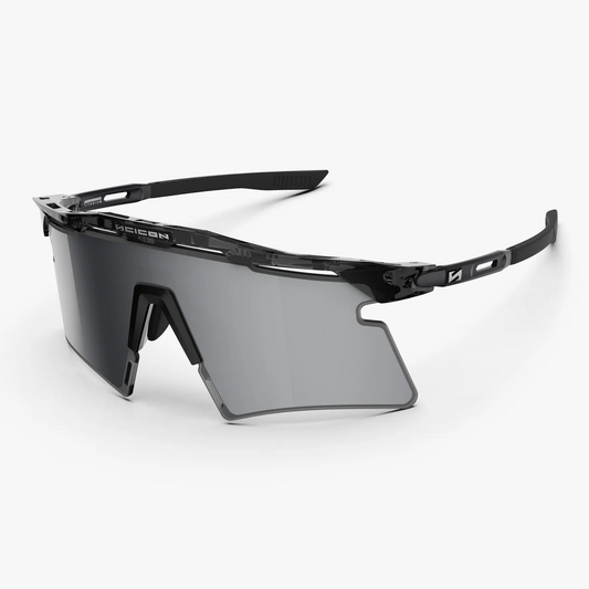 SCICON AEROSHADE 2.0 TITANIUM -lasit Musta kristalli kiiltävä multimirror hopea + vaaleanpunainen linssi