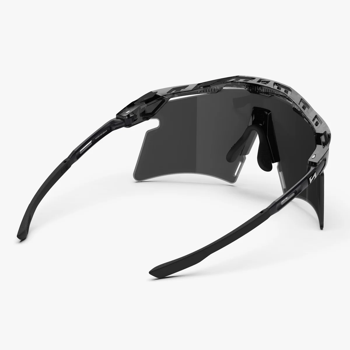 SCICON AEROSHADE 2.0 TITANIUM -lasit Musta kristalli kiiltävä multimirror hopea + vaaleanpunainen linssi