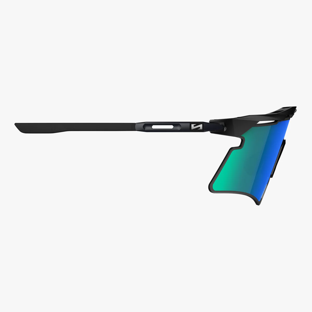 SCICON AEROSHADE 2.0 TITANIUM -lasit Musta matta moniteholinssi Sininen vihreä + vaaleanpunainen lasi