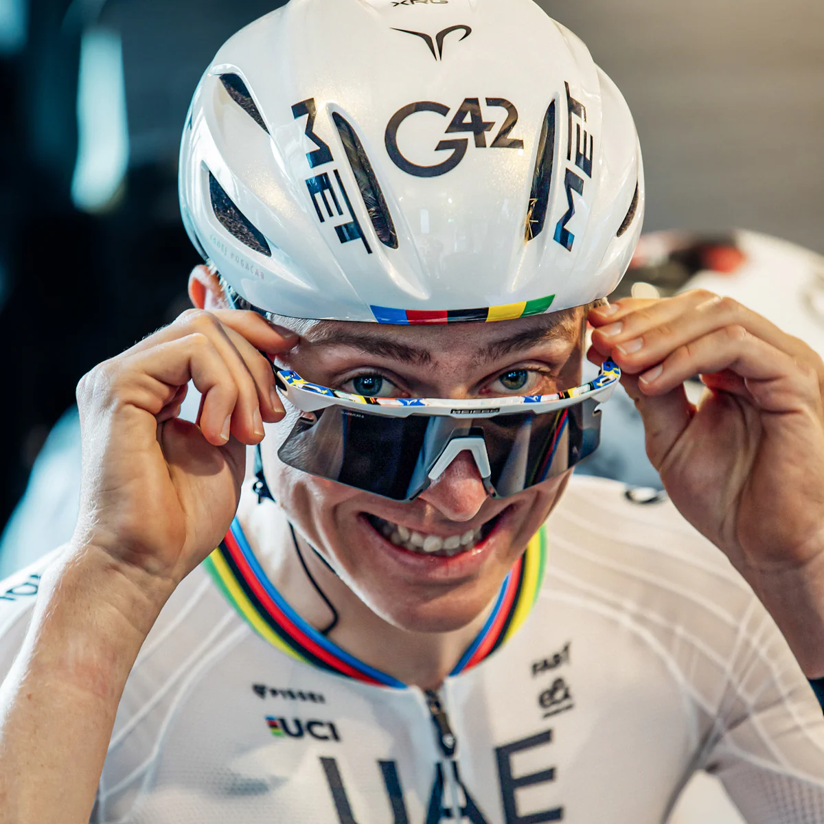 SCICON AEROSHADE 2.0 TITANIUM WC EUROPEAN CHAMPION Monipeililinssi Sininen vihreä + vaaleanpunainen