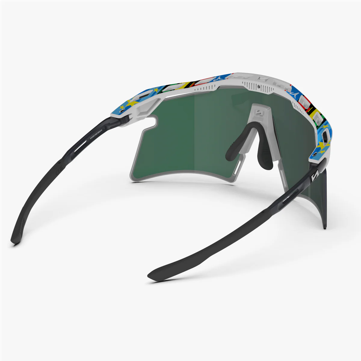 SCICON AEROSHADE 2.0 TITANIUM WC EUROPEAN CHAMPION Monipeililinssi Sininen vihreä + vaaleanpunainen