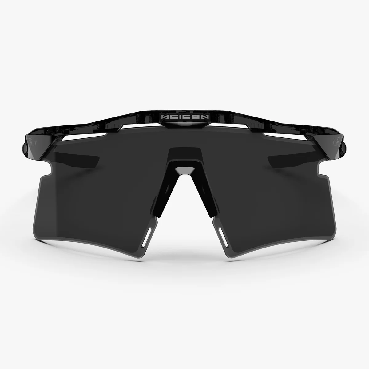 Silmälasit SCICON AEROSHADE 2.0 TITANIUM Musta Crystal Gloss Lens Smoke Black + Pinkki