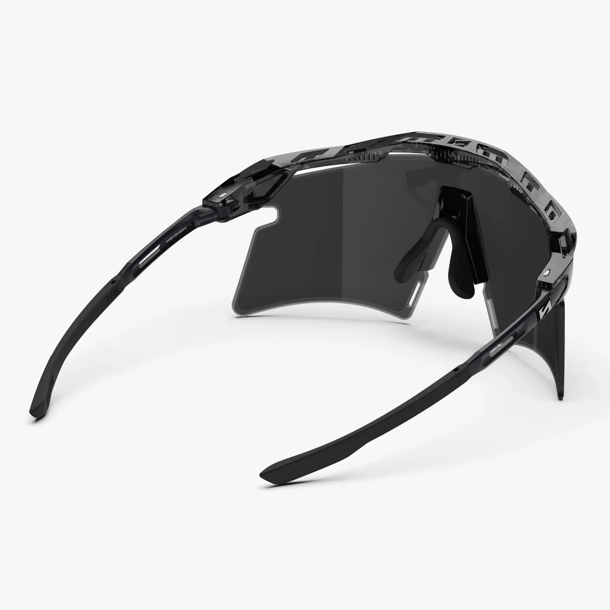 Silmälasit SCICON AEROSHADE 2.0 TITANIUM Musta Crystal Gloss Lens Smoke Black + Pinkki