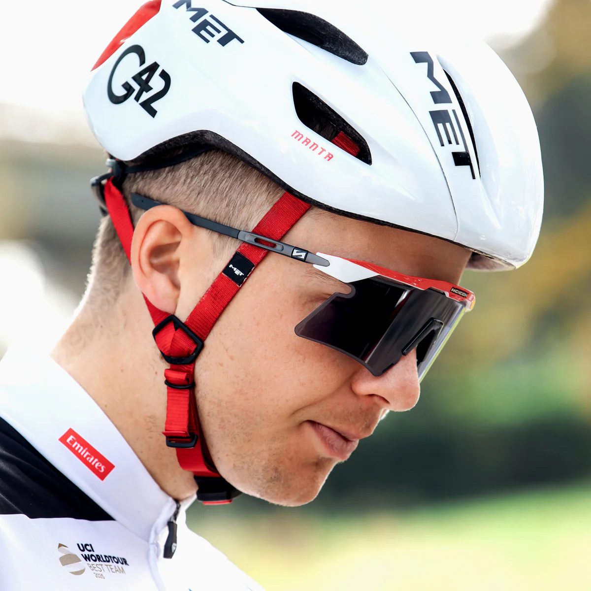 SCICON AEROSHADE 2.0 TITANIUM UAE EMIRATES -lasit Savu Musta + vaaleanpunainen linssi