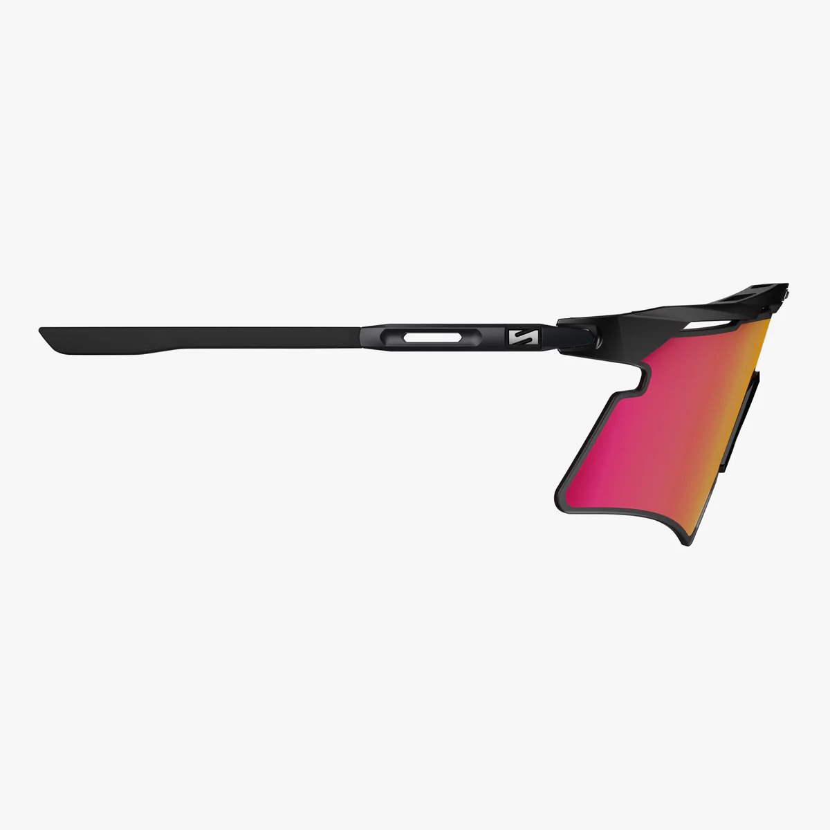 SCICON AEROSHADE 2.0 TITANIUM Musta matta aurinkolasit monipeililinssi + vaaleanpunaiset suojalasit
