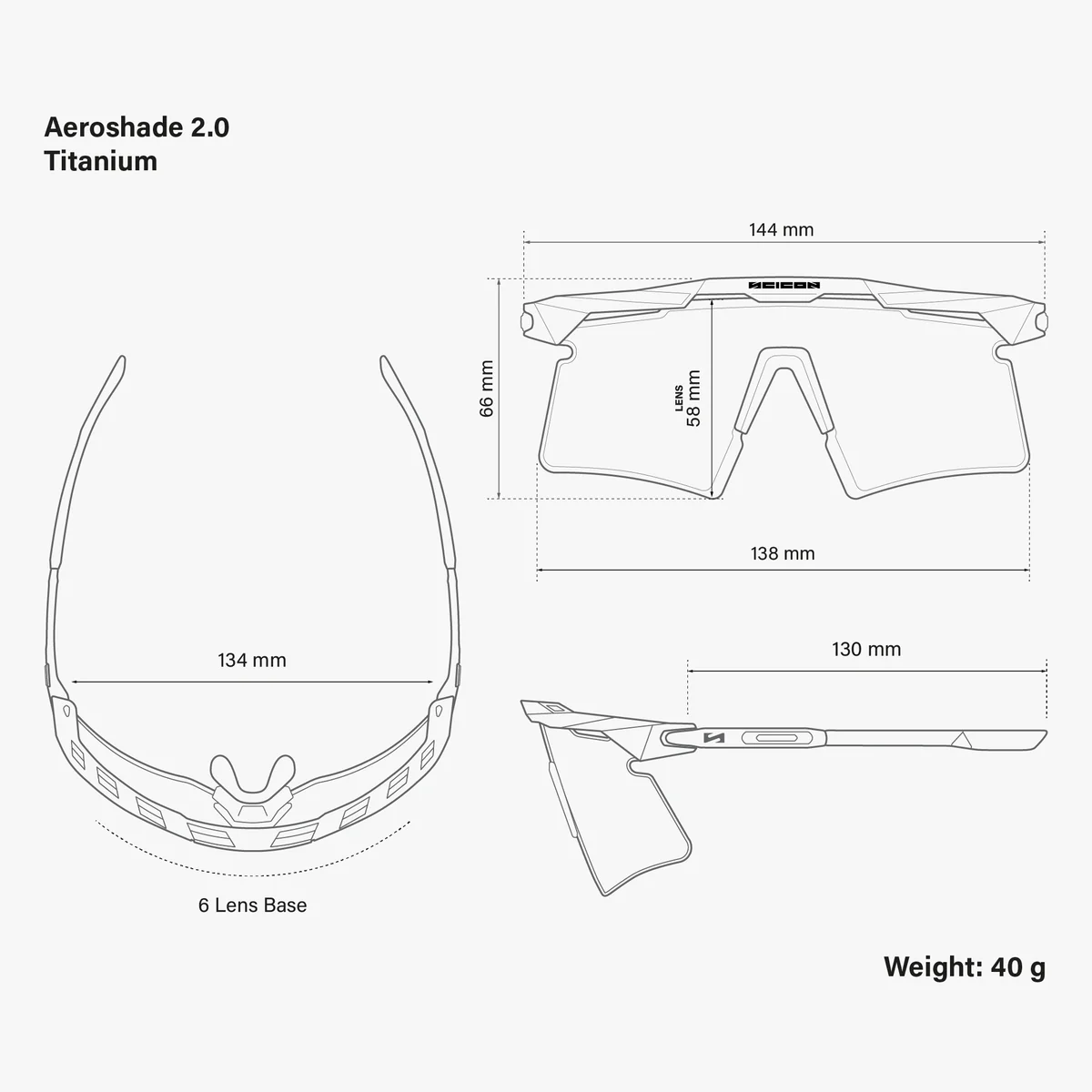 SCICON AEROSHADE 2.0 TITANIUM Musta matta aurinkolasit monipeililinssi + vaaleanpunaiset suojalasit