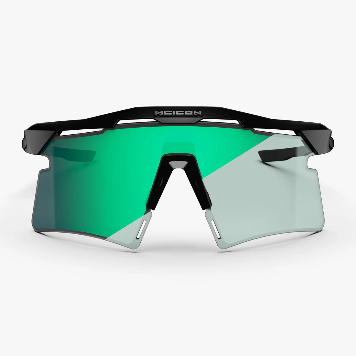 SCICON AEROSHADE 2.0 TITANIUM lasit Matt Black Sininen Vihreä Photochromic-lasi