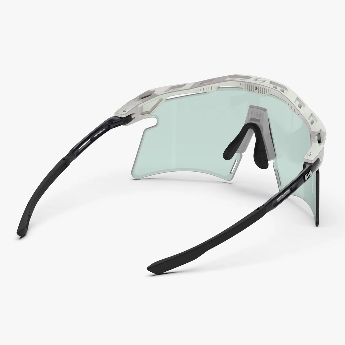 SCICON AEROSHADE 2.0 TITANIUM Valkoinen metalli lasit Sininen vihreä fotokromaattinen linssi