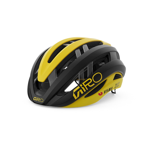 GIRO ARIES MIPS SPHERICAL VISMA LEASE A BIKE Maantiekypärä Musta/Keltainen