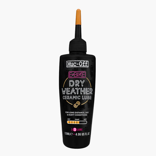 Voiteluaine kuiviin olosuhteisiin MUC-OFF EBIKE DRY WEATHER (120 ml)