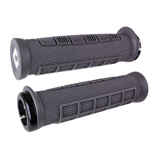ODI ELITE PRO V2.1 Lock-on kahvat 130 mm Harmaa