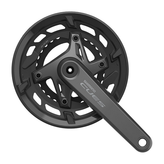 SHIMANO FC-U6000-2 9/10V kaksoiskahvainen kampiakseli