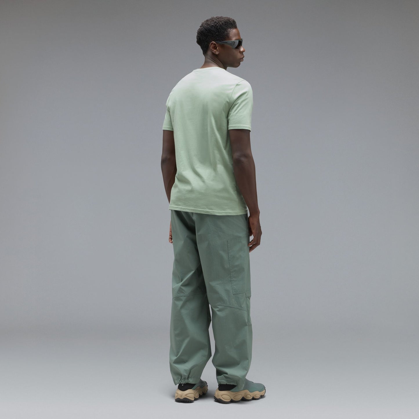 T-paita OAKLEY O BARK 2.0 haalistunut vihreä