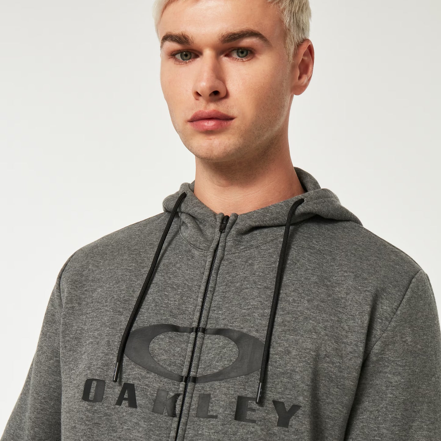 Huppari OAKLEY BARK FZ HOODIE 2.0 New Athletic Grey