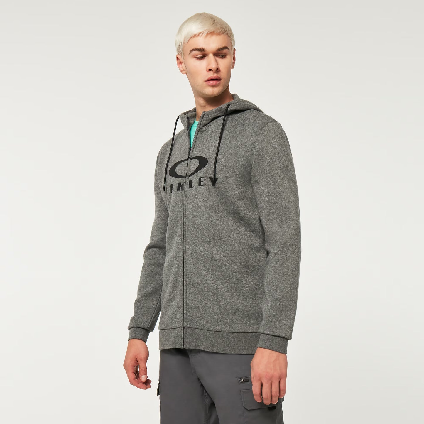 Huppari OAKLEY BARK FZ HOODIE 2.0 New Athletic Grey