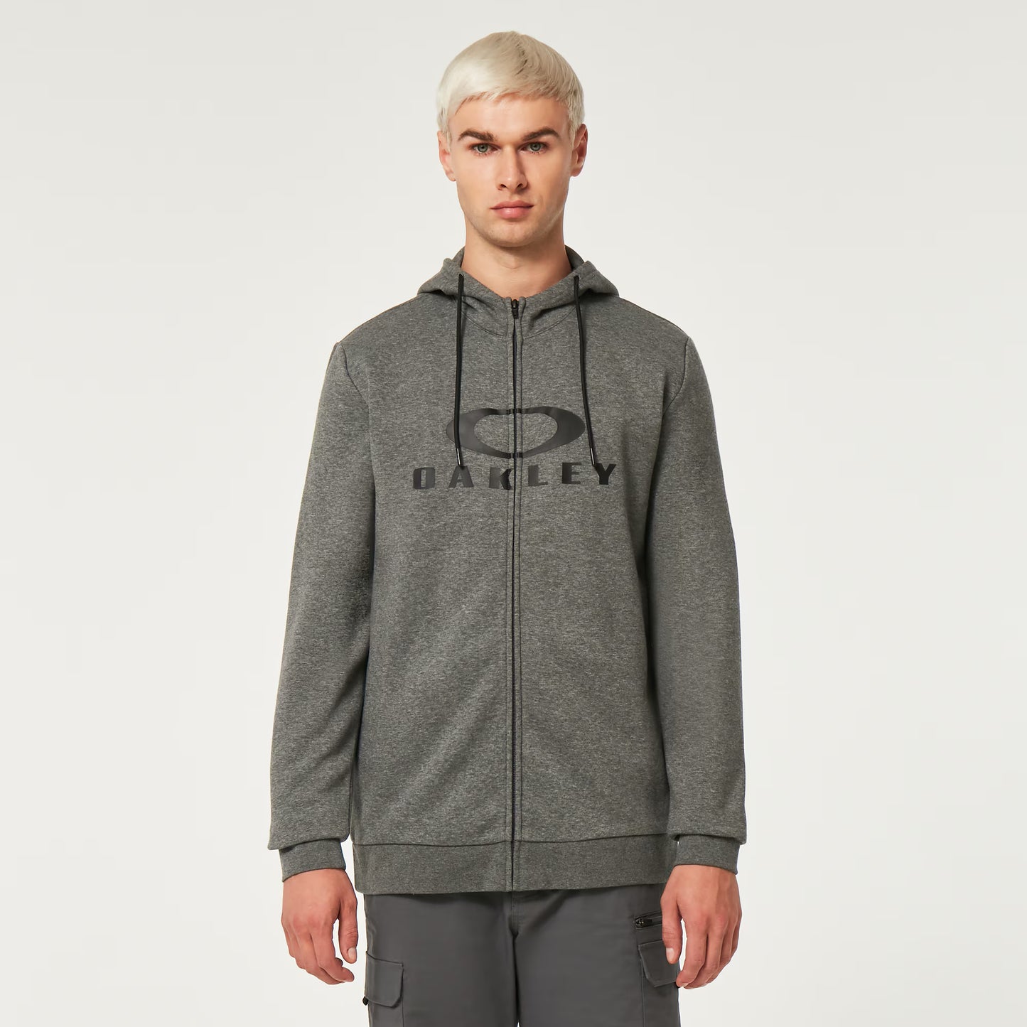Huppari OAKLEY BARK FZ HOODIE 2.0 New Athletic Grey