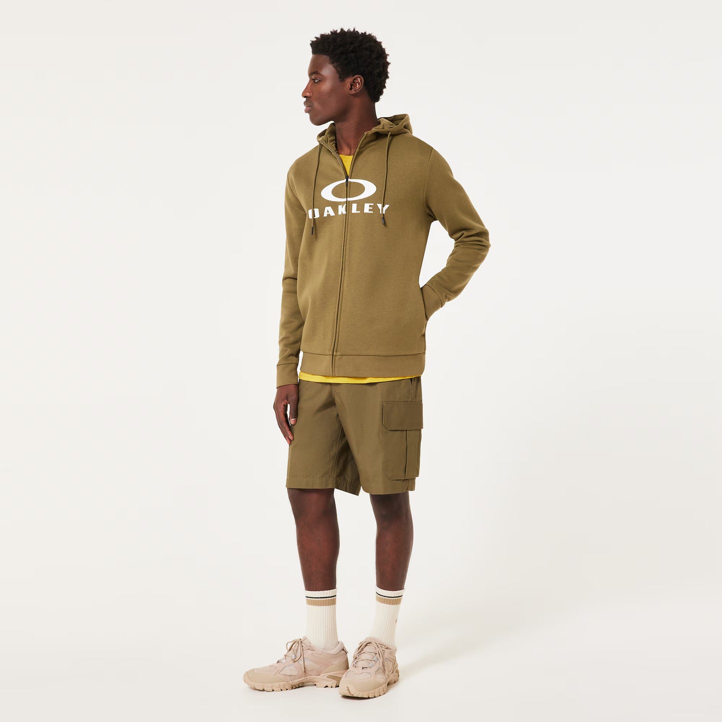 Huppari OAKLEY BARK FZ 2.0 armeijan vihreä