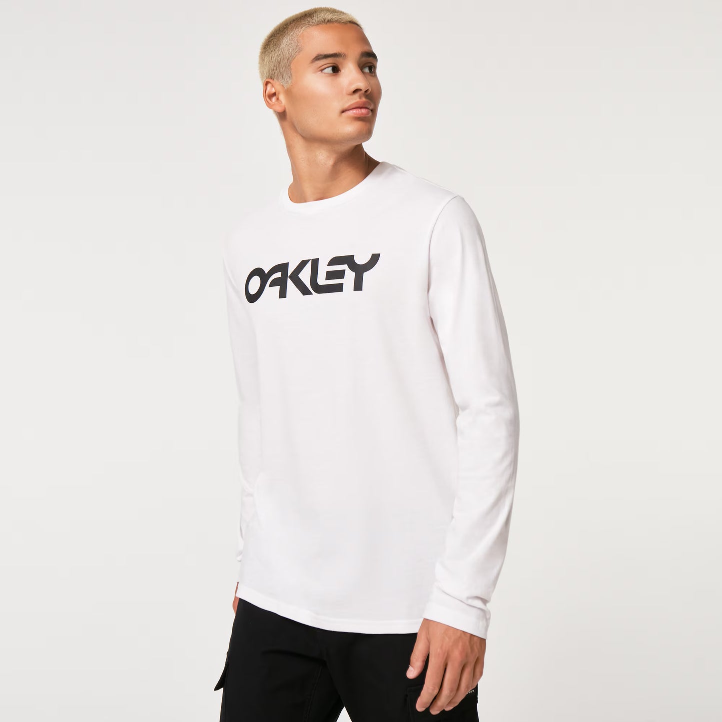 OAKLEY MARK II 2.0 pitkähihainen t-paita valkoinen/musta