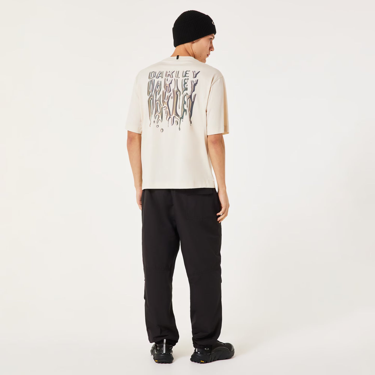 OAKLEY STACKED METAL Mist T-paita