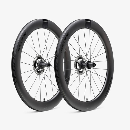 Kiekkosetti SCOPE Race All Road R6.A Tubeless Ready (Centerlock) Musta