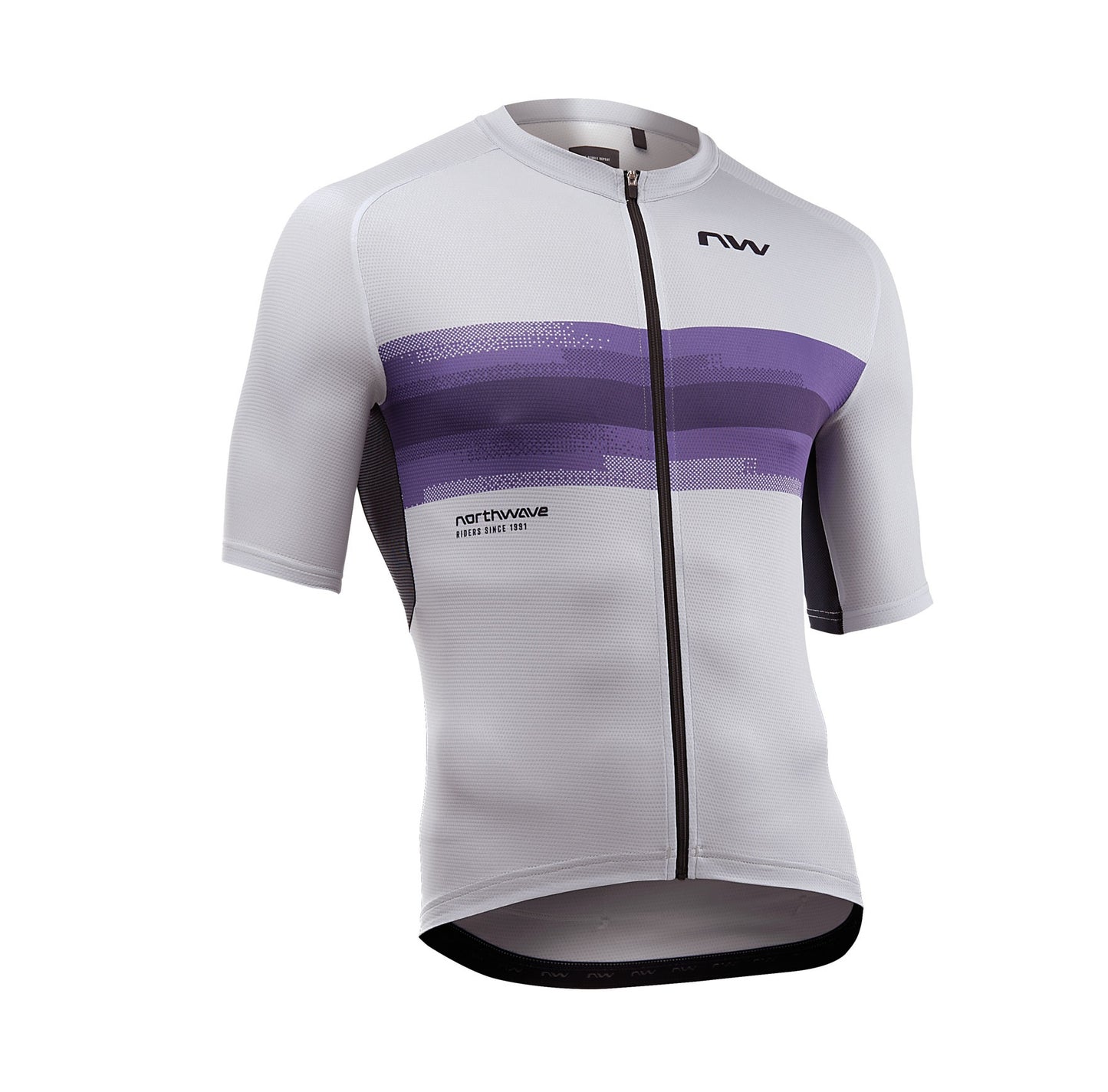 NORTHWAVE FORCE EVO lyhythihainen trikoo harmaa/violetti