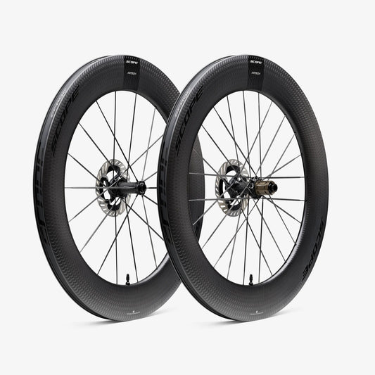 Kiekkopari SCOPE Artech 8.T Tubeless Ready (Centerlock) Musta