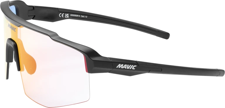 MAVIC MVS SHIELD suojalasit Musta Punainen fotokromaattinen linssi