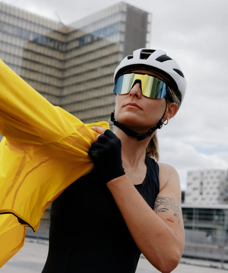 MAVIC MVS SHIELD suojalasit Musta Kulta/Sininen linssi