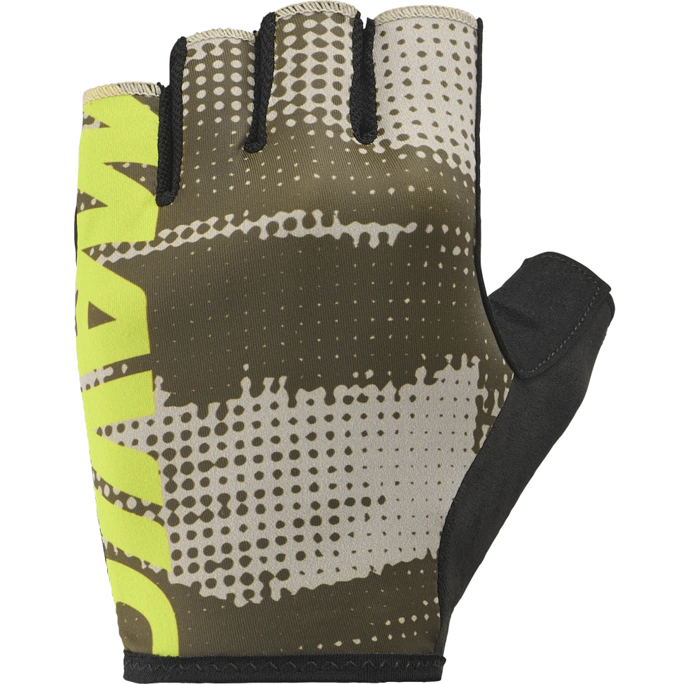 MAVIC ESSENTIAL PADDED GRAPHIC Desert Palm Short käsineet