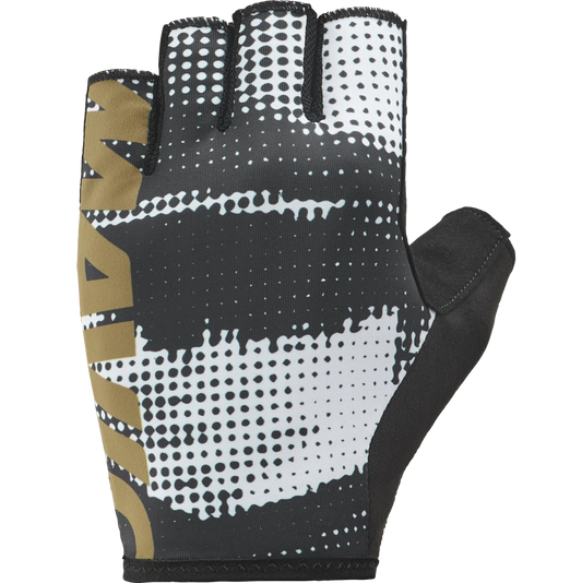 MAVIC ESSENTIAL PADDED GRAPHIC Lyhyet käsineet Musta/Valkoinen