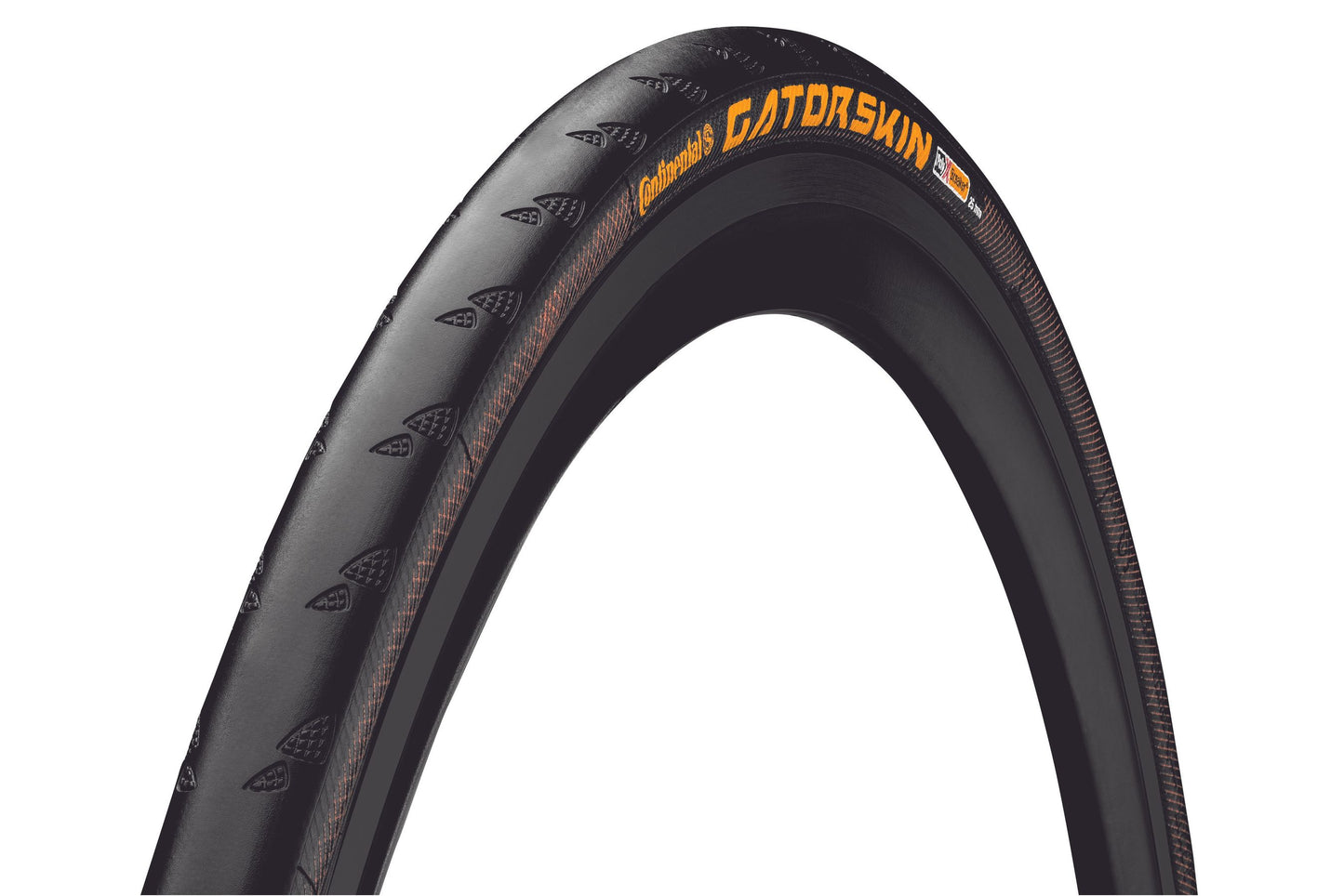 CONTINENTAL GATORSKIN 700x23c TubeType Musta rengas