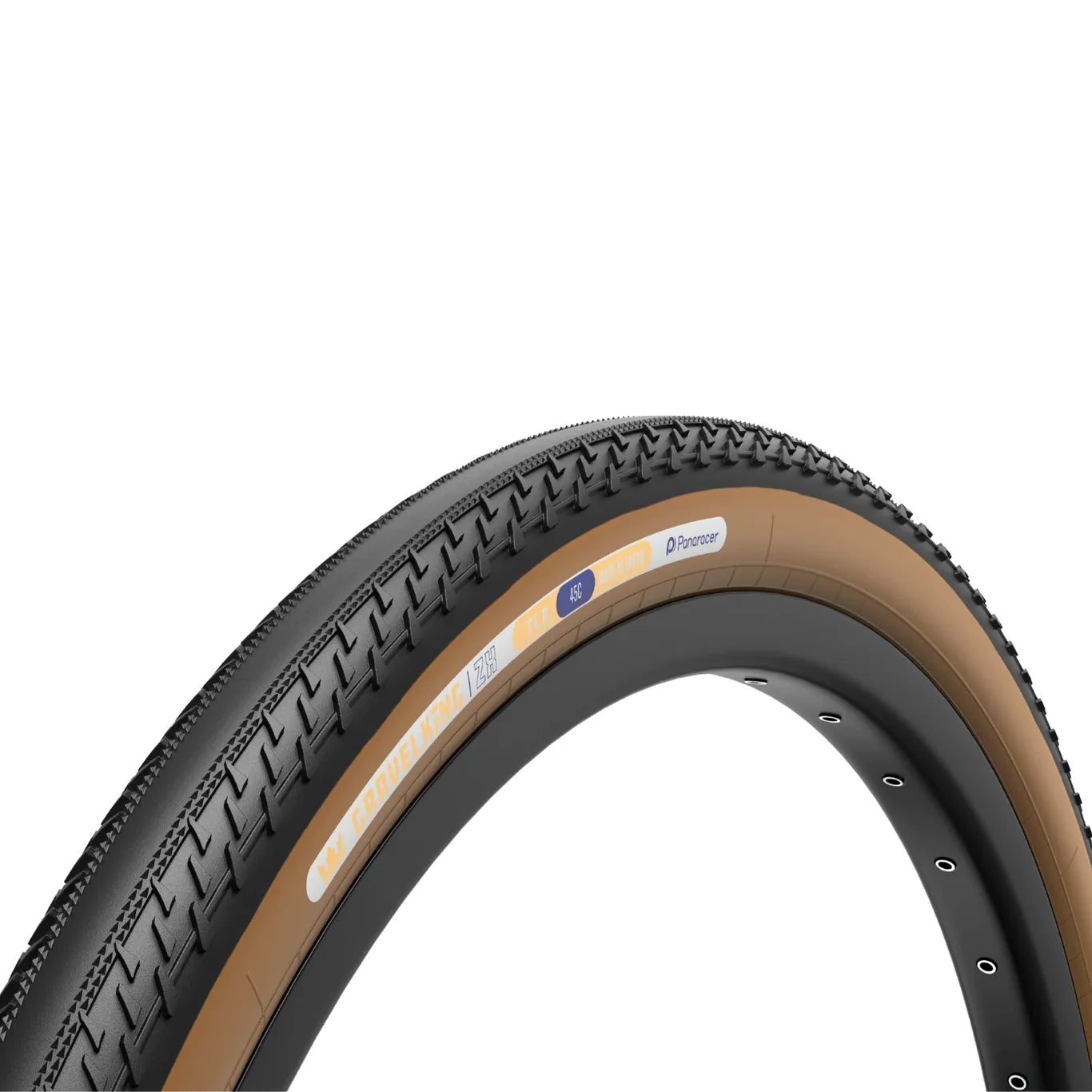 Rengas PANARACER GRAVELKING ZX TLR Tubeless Ready Ruskea