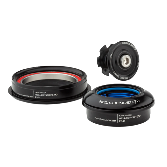 CANE CREEK HELLBLENDER 70 1"1/8 ZS44/ZS56 puoli-integroitu kuuloke musta