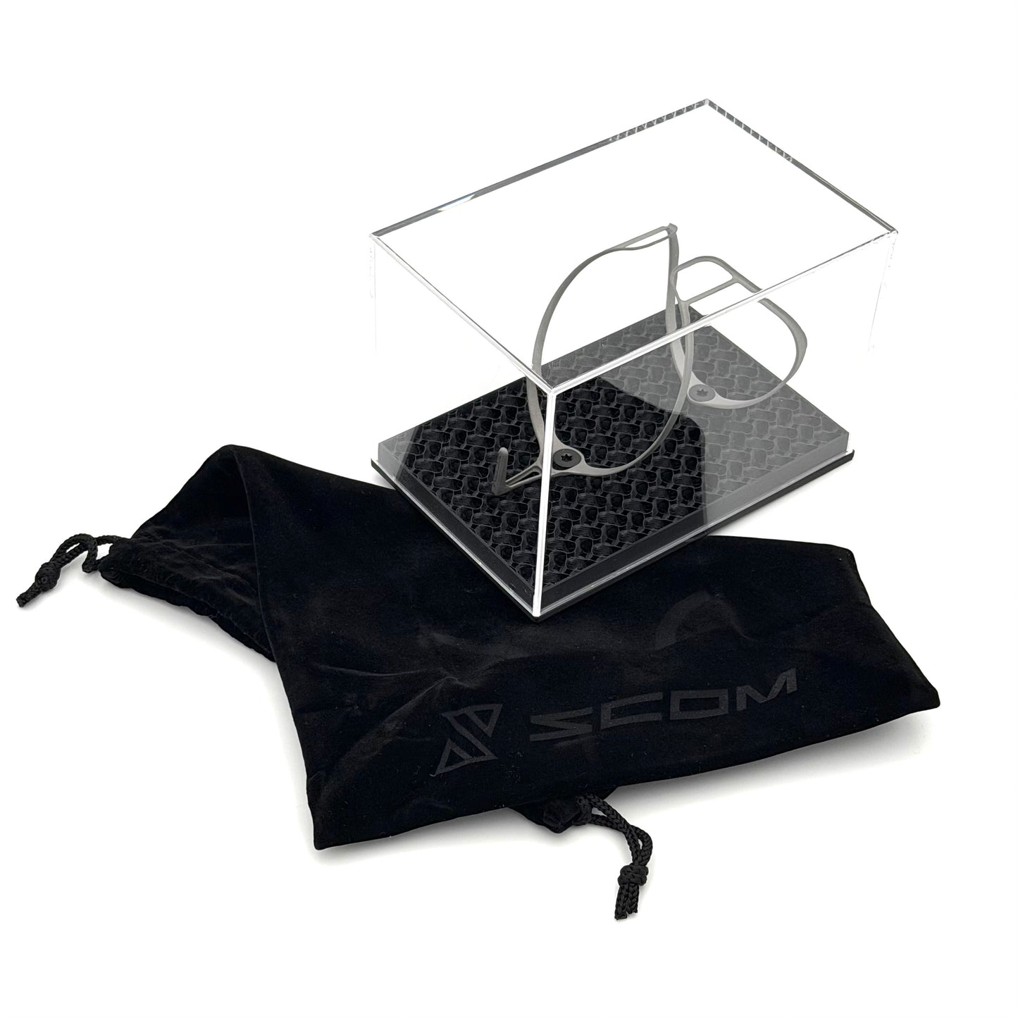SCOM Titanium 3D -juomapulloteline