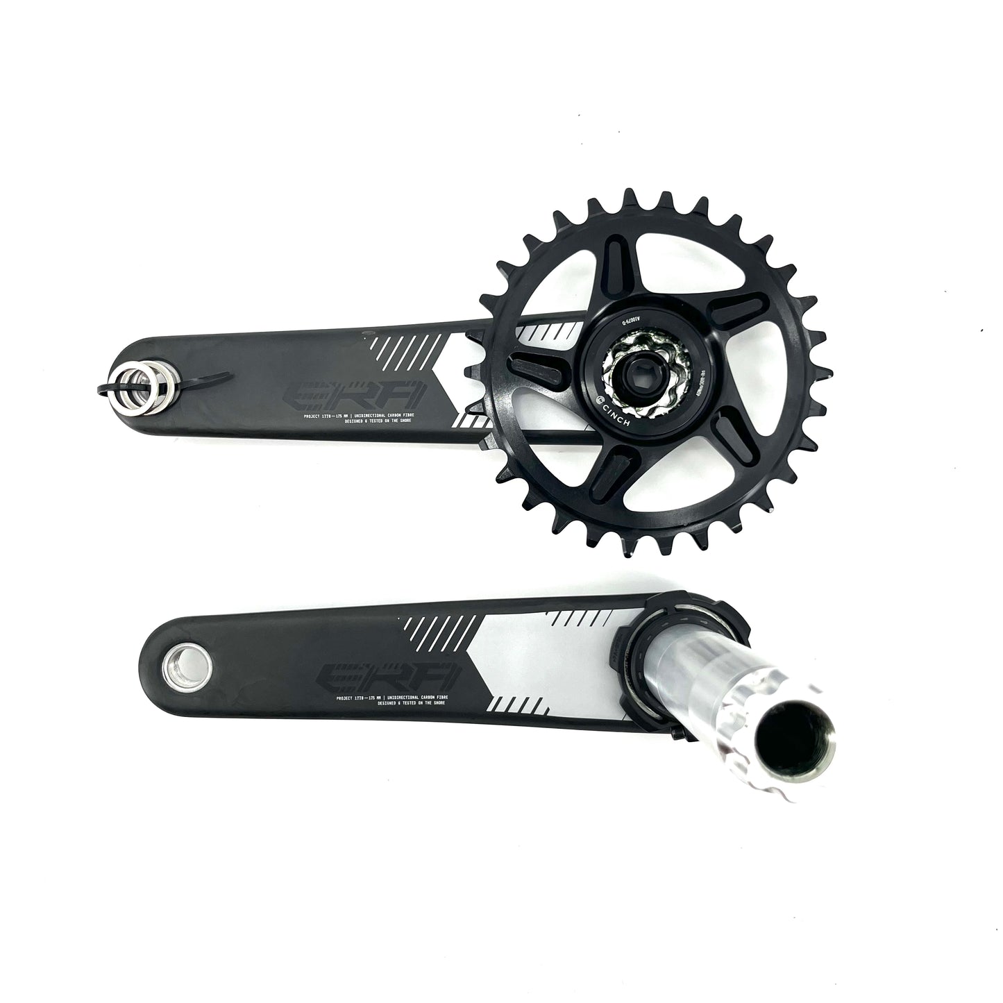 RACE FACE ERA CINCH kampiakseli Musta