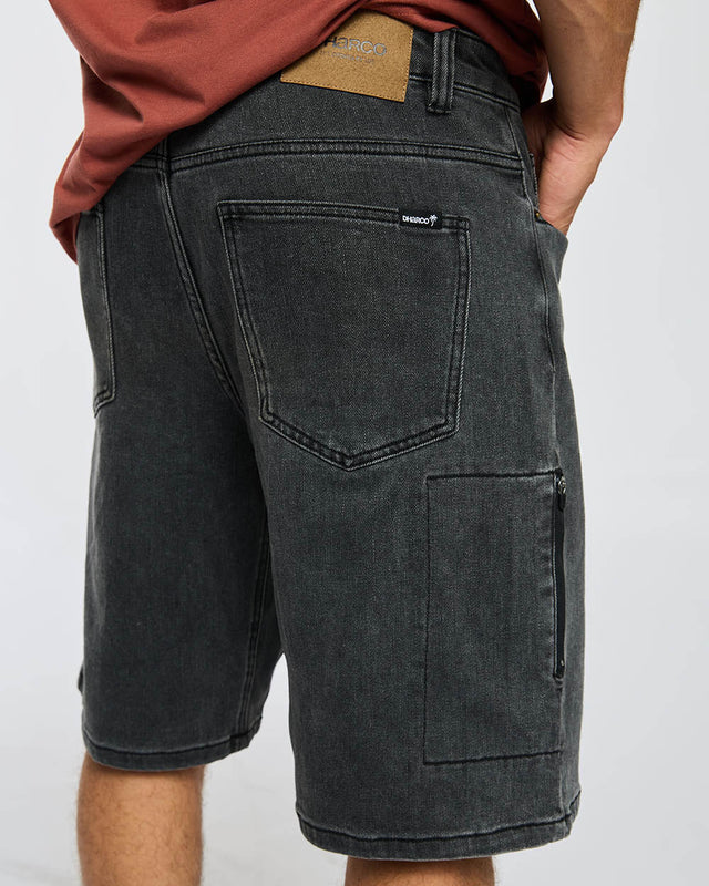 DHARCO JORT UNISEX COASTAL WASH Shortsit Musta