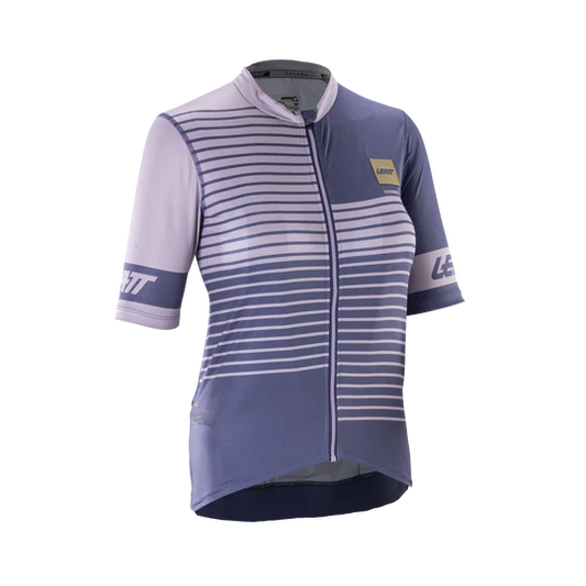 Naisten LEATT MTB ENDURANCE 3.0 lyhythihainen trikoo Violetti