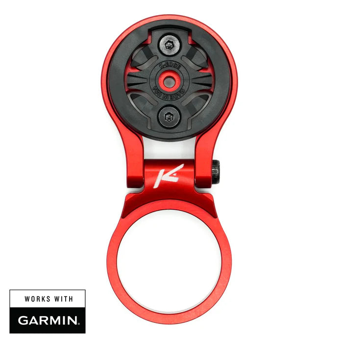 Säädettävä varsiasennus Garmin K-EDGE MTB GPS:lle Punainen